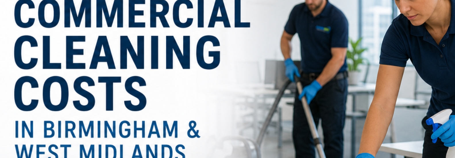 Commercial Cleaning Costs in Birmingham & the West Midlands (2026 Guide)